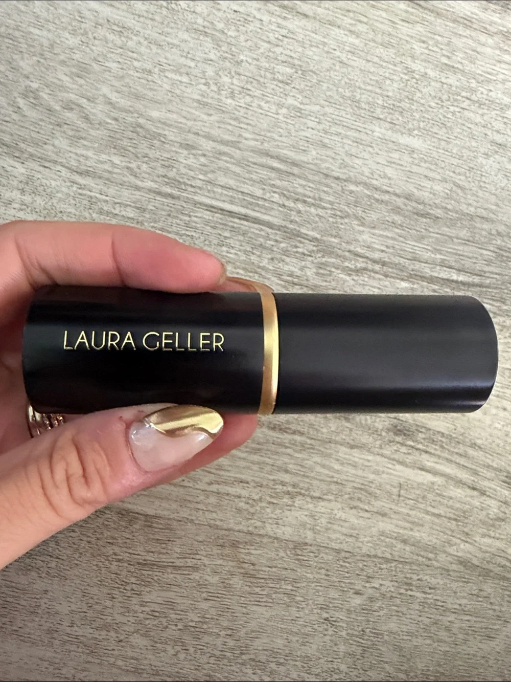 Laura Geller Black and Gold kabuki brush